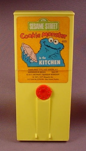 Fisher Price Movie Viewer Cartridge #499 Sesame St Cookie Monster