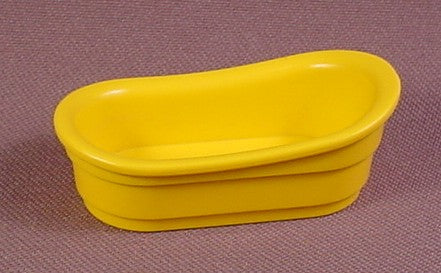 Playmobil Victorian Yellow Bathtub For Baby, 5313, Nursery, 2 1/8"