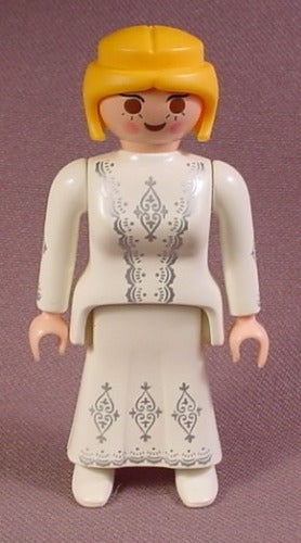 Playmobil Adult Female Victorian Bride Figure In A White Gown