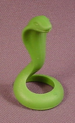 Playmobil Green Flexible Cobra Snake Animal Figure, 3015 3398 5741