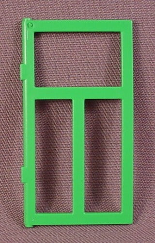 Playmobil Green 3 Pane Window, 2 1/2 Inches Tall, 3716 5005