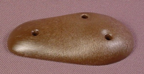 Playmobil Brown Raised Ground Base With 3 Holes, 3075 3373 3716