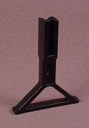 Playmobil Black Stand Or Post For A Traffic Barrier