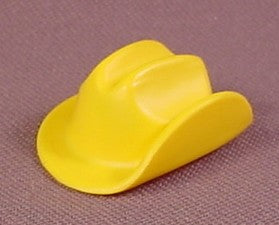 Playmobil Yellow Stetson Hat With One Side Turned Up Deep Crease In