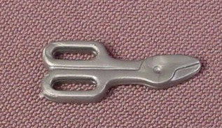 Playmobil Silver Gray Medical Kit Scissors
