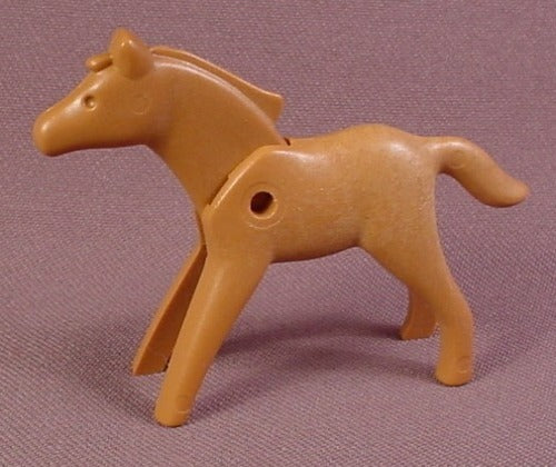 Playmobil Light Brown Baby Horse Foal Or Pony