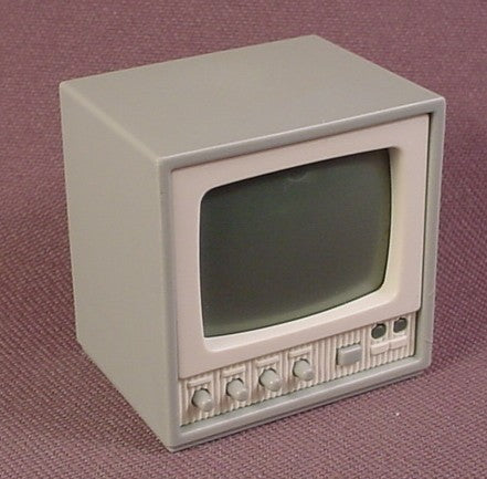 Playmobil Gray Computer Monitor Screen Medical Equipment Operating