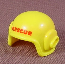 Playmobil Yellow Modern Pilot's Helmet With A Slot