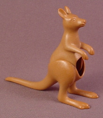 Playmobil Brown Kangaroo Mother Animal Figure With A Pouch