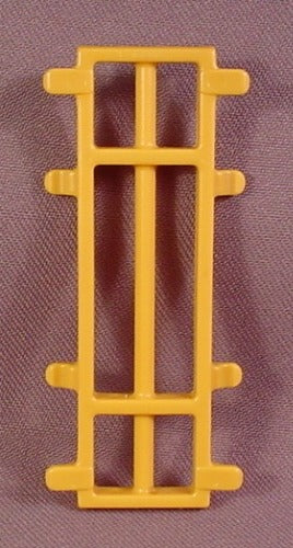 Playmobil Yellow Gold Connector For Animal Cage Walls, 3634 3650