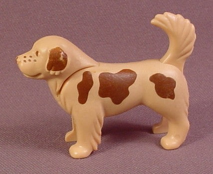 Playmobil Tan & Dark Brown St. Saint Bernard Dog Animal Figure