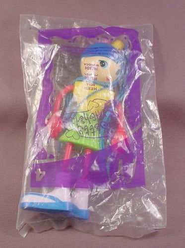 Mcdonalds 2003 Betty Spaghetti Heidi Doll Toy Sealed In Original Ba