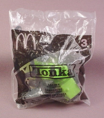 Mcdonalds 2003 Tonka Loader Vehicle Toy, Sealed In Original Bag, #3