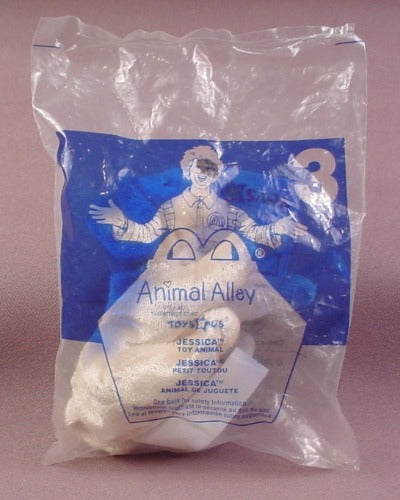 Mcdonalds 2001 Animal Alley Jessica Dog Plush Toy, Sealed, #3