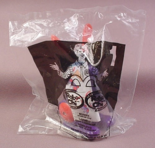 Mcdonalds 2002 Rob-Chi Bunny Toy, Sealed In Original Bag, #1