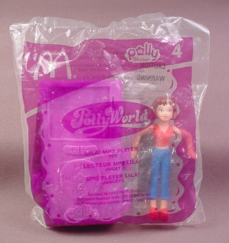 Mcdonalds 2004 Polly Pocket Lila Pretend Mp3 Player Toy, Sealed, #4