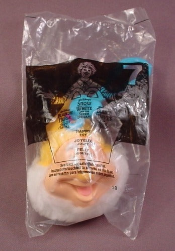 Mcdonalds 2001 Disney Snow White Happy Toy, Sealed In Original Bag,