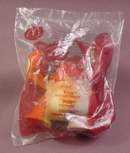 Mcdonalds 2005 Tak Pins Figure Toy, Sealed In Original Bag, #7