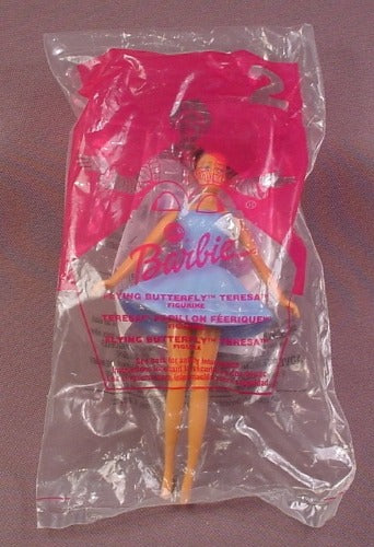 Mcdonalds 2001 Flying Butterfly Teresa Barbie Toy, Sealed In Origin