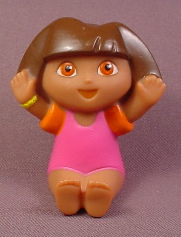 Dora The Explorer In Her Bathing Suit Figure, 2 1/2" Tall, 2003 Mat