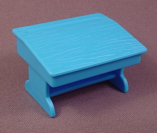 Disney Winnie The Pooh Blue Desk Playset Accessory Toy 1 1/2" Tall