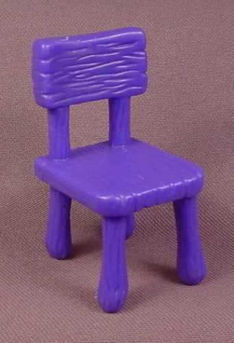 Disney Winnie The Pooh Purple Chair Playset Accessory Toy 2 3/8" Ta
