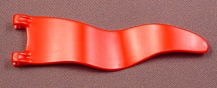 Playmobil Red Narrow Wavy Flag Or Pennant, Has 2 Clips To Attach It