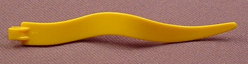 Playmobil Yellow Narrow Long Wavy Pennant Flag With One Clip