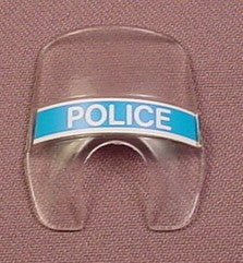 Playmobil Transparent Or Clear Police Motorcycle Windshield