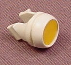 Playmobil White Headlamp Or Headlight With Yellow Lens