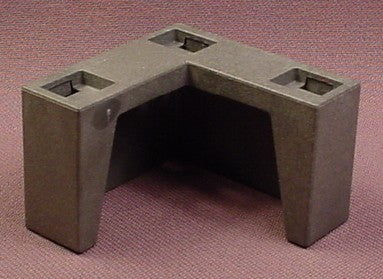 Playmobil Dark Gray Corner Platform Support Block, 4302 4382, Build