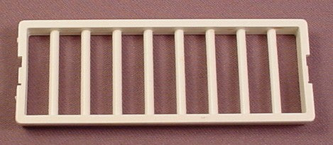 Playmobil White Barred Window From A Zoo Shelter Wall, 3145 3435, B