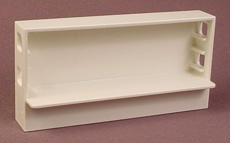 Playmobil White Low Wide Shelf Unit With 1 Shelf, 4343 4346