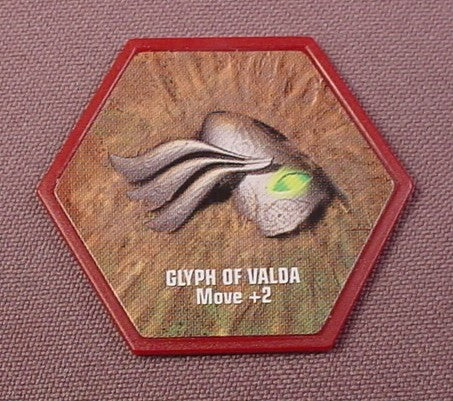 Heroscape Glyph Of Valda, Move +2, Hasbro