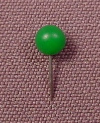 Vintage Spirograph Green Push Pin, 1967 Kenner #401 #2400