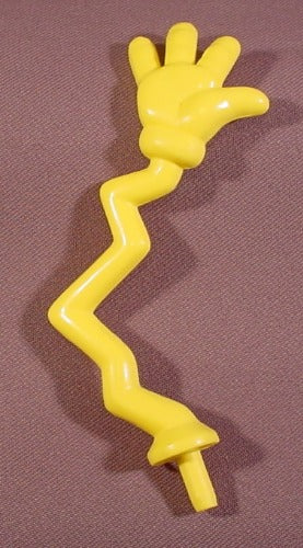 Mr. Potato Head Yellow Zig-Zag Right Arm, 4 1/4" Long