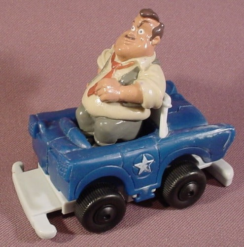 Burger King 1993 Disney Bonkers Crash Apart Car & Detective Lucky P