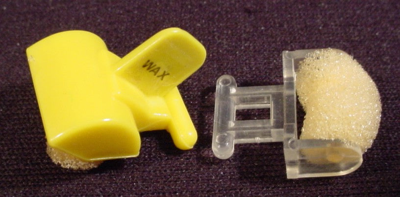 Micro Machines Set Of 2 Yellow Sponge Ceiling Rollers For 1990 Car