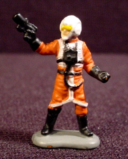 Star Wars Galoob Micro Machines Holding Pistol In Raised Right Hand