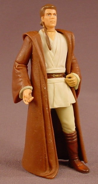 Star Wars Naboo Obi-Wan Kenobi Action Figure, 4 Inches Tall, 1999 Hasbro, The Phantom Menace