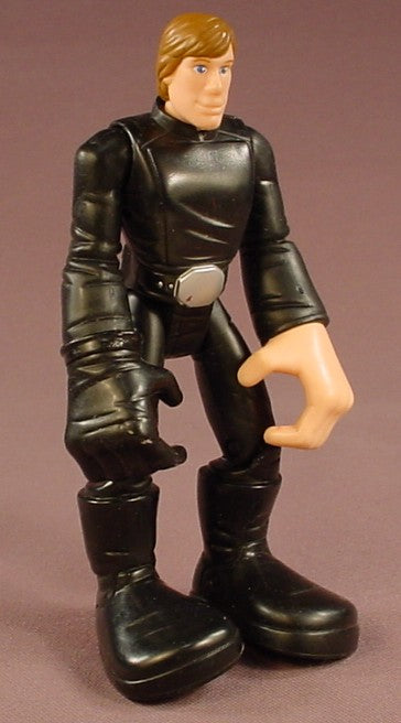 Star Wars Jedi Force Luke Skywalker Action Figure, 6 Inches Tall, 2004 Hasbro, Playskool
