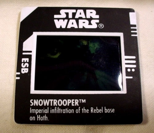 Star Wars Snowtrooper Freeze Frame Slide Kenner Hasbro 1997