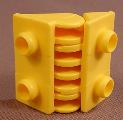 Playmobil Yellow 2 Piece Hinge For A Take Along Set, 4145 5763, 30 26 1360 Or 30 26 1370