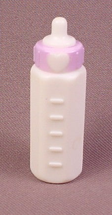 My Little Pony G1 Baby Bottle With Pale Purple Top, 1984 Hasbro