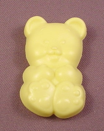 My Little Pony G1 Yellow Teddy Bear Brush, Hasbro, Baby Surprise, N