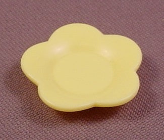 My Little Pony Yellow Flower Plate For Celebration Castle, 2002 Has