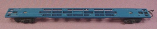 Hornby Tri-Ang Oo Scale Gauge Blue Flatbed Cargo Container Car, Rai