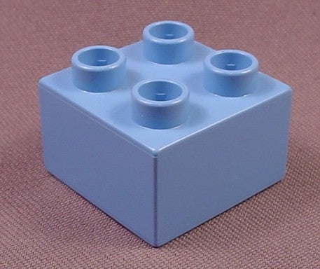 Lego Duplo 3437 Light Blue 2X2 Brick