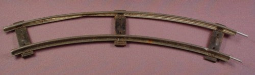 S Scale Gauge Vintage Gilbert Curved Track, Railroad Train