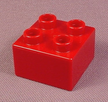 Lego Duplo 3437 Dark Red 2X2 Brick, Trains, Zoo, Thomas The Tank